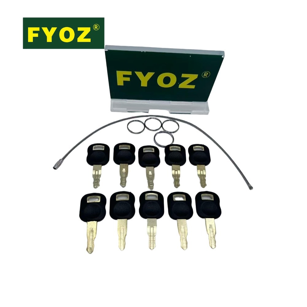 Heavy Equipment Caterpillar - 10PCS Ignition Key For Caterpillar Heavy