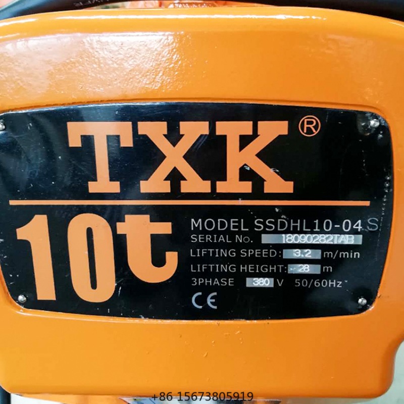 TXK Chain Hoist Electric 10ton - Electric Chain Hoist review and price