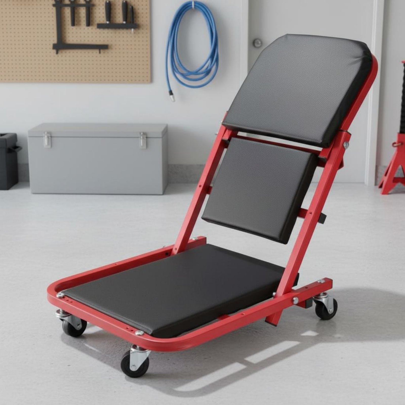 Folding Creeper Seat Foldable  - Heavy Equipment Mechanic review and price