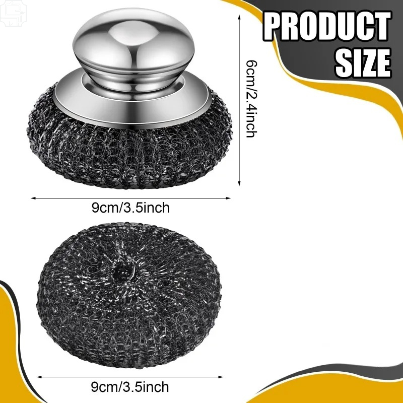 Stainless Steel Pot Brush With - Heavy Equipment Scraper review and price