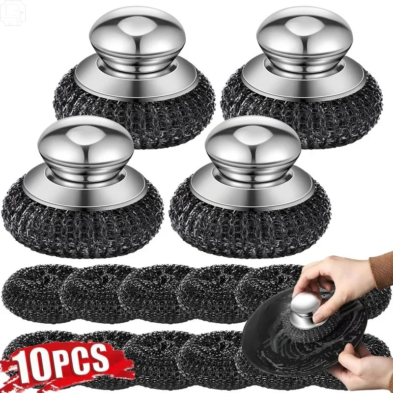 Stainless Steel Pot Brush With - Heavy Equipment Scraper review and price