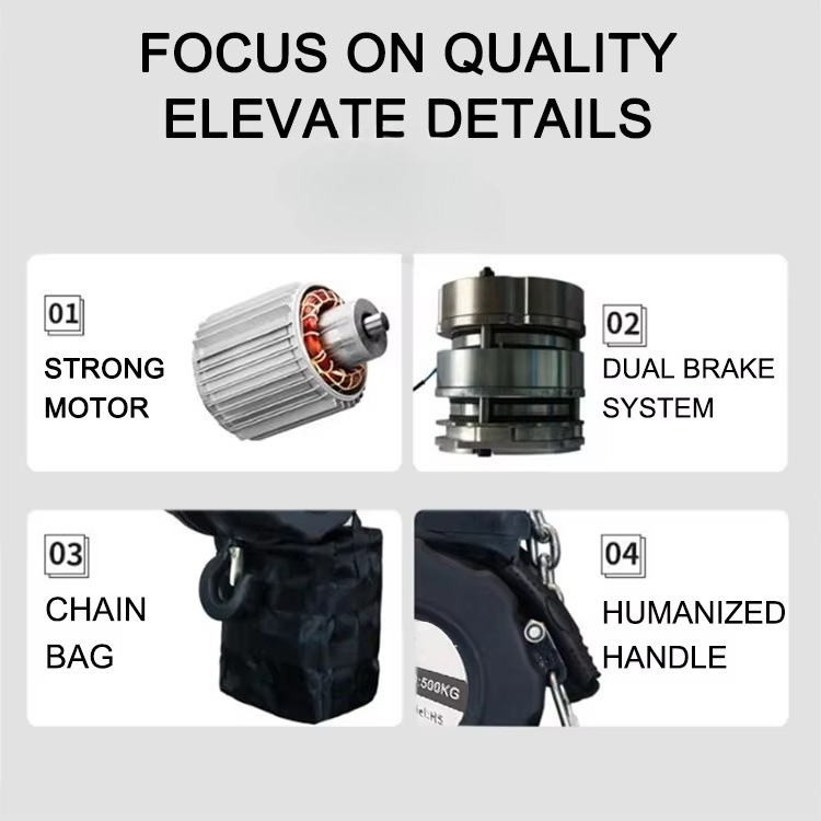 Electric Chain Hoist 500kg 1t  - Electric Chain Hoist review and price
