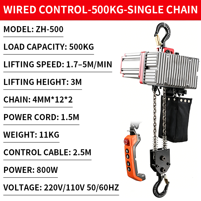 Compact Mini Chain Hoist with  - Electric Chain Hoist review and price