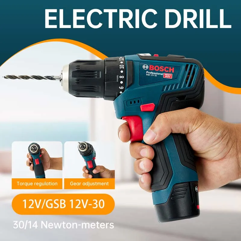 Bosch GSB-12-V30 Electric Dril - Heavy Equipment Battery review and price