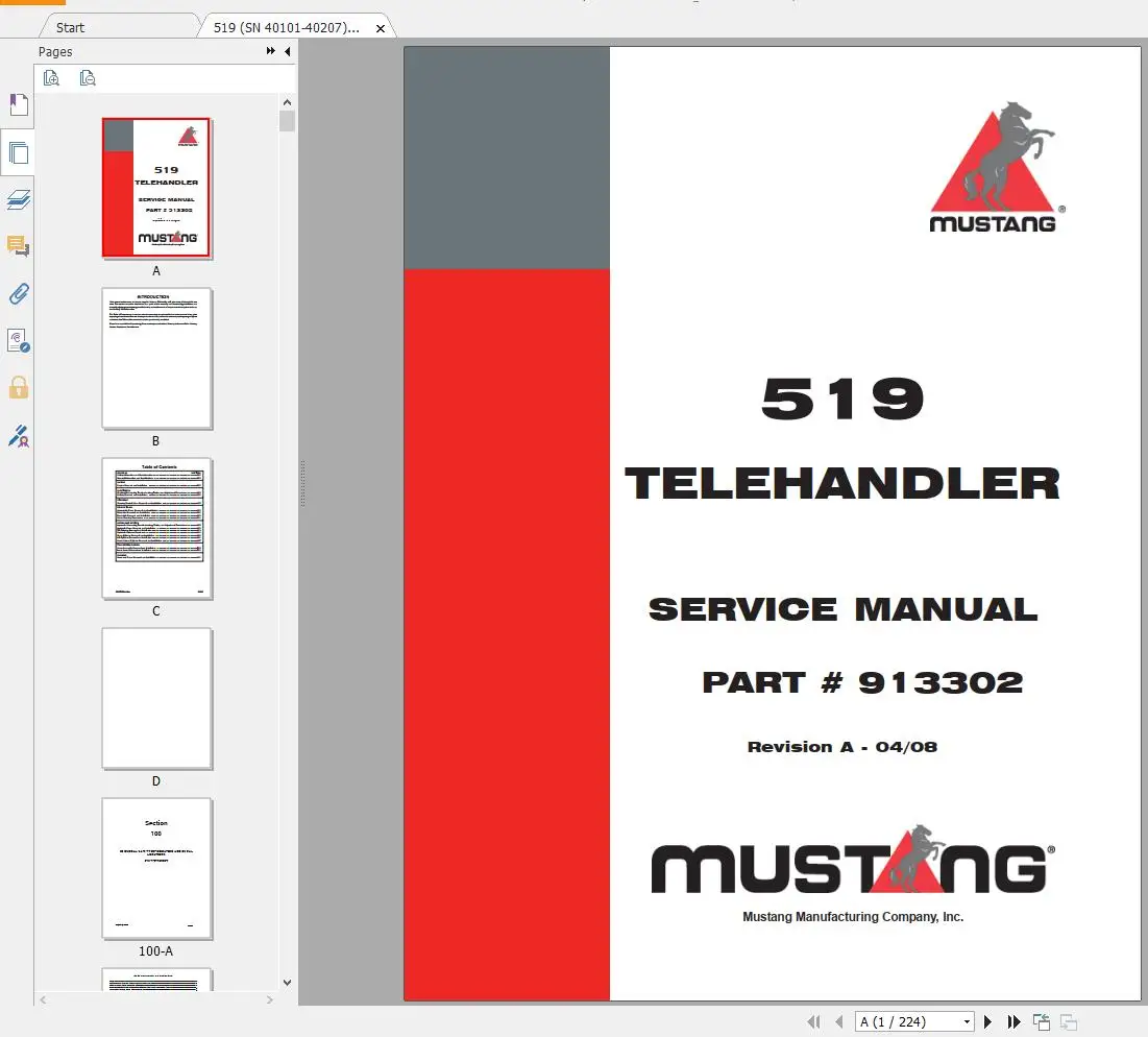 AutoDVD2 Mustang Machinery Hea - Heavy Equipment Service review and price