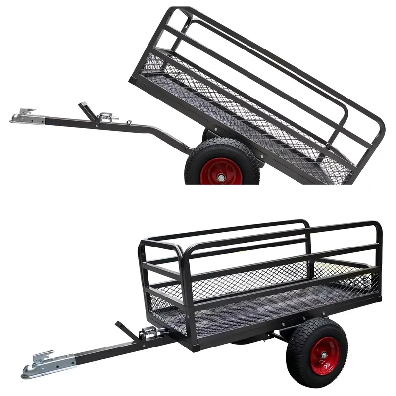 for ATV Dump Trailer Rust Resi - Heavy Equipment Yard review and price