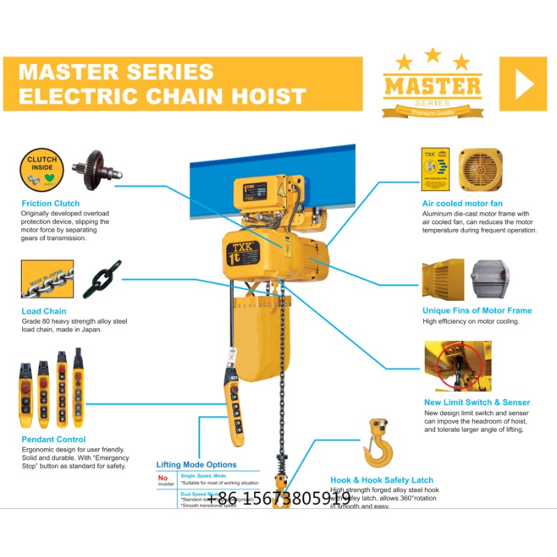 TXK 3 Tons  Electric Chain Hoi - Electric Chain Hoist review and price