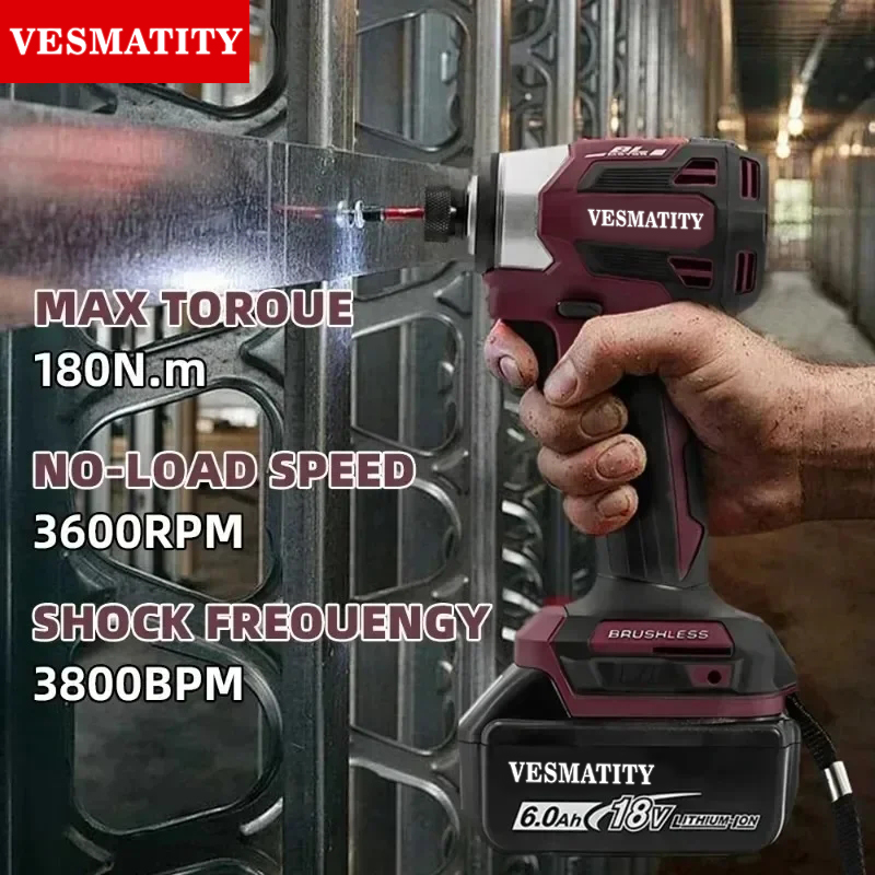 Vesmatity 1800RPM T-Mode Impac - Heavy Equipment Battery review and price