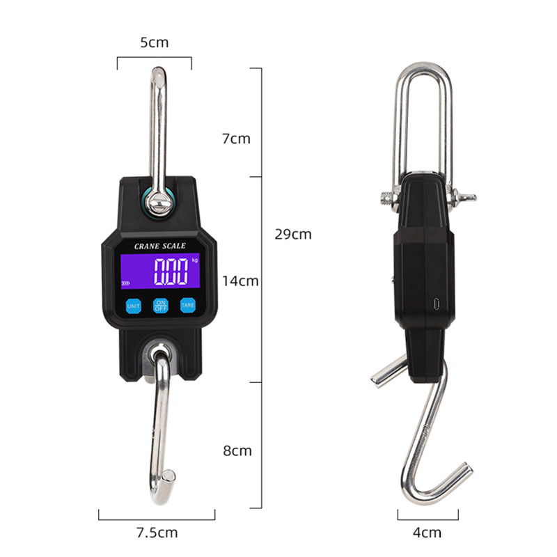 300kg/50g Bluetooth Crane Scal - Heavy Equipment Battery review and price
