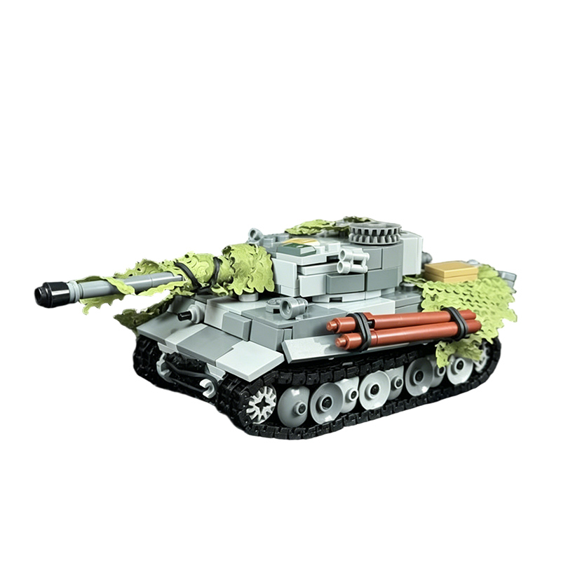 Tiger 237 Heavy Tank Model MOC - Heavy Equipment Battery review and price